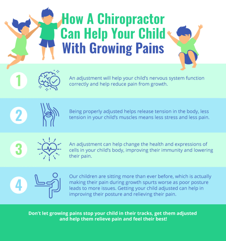 chiropractic care for growing pains