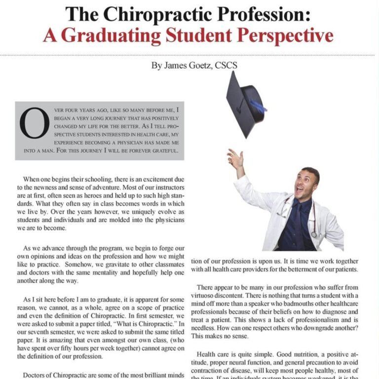 doctor of chiropractic